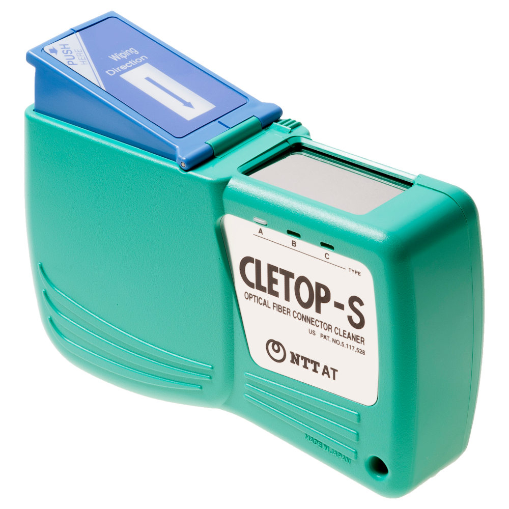 Cletop-S Type A Cassette Fibre Optic Cleaner