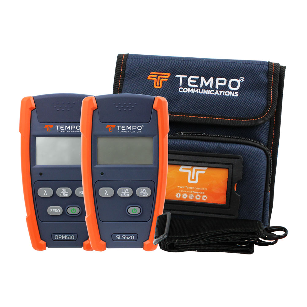 Tempo SM DUAL KIT Singlemode Kit TELCO Dual (OPM510 & SLS520) 