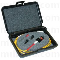 Divot SC/APC Singlemode Bare Fibre Test Adaptor
