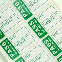 PAT Pass Label Paper Type Small 30 x 20mm Roll 500