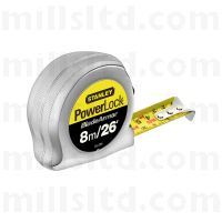 Stanley 8M 26FT Powerlock Blade Armour 25MM