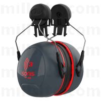 JSP Sonis 3 Helmet Mounted Ear Defenders (SNR 36)