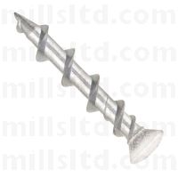 DeWalt Wall Dog Multipurpose Countersunk Self-Tapping Screws 32mm White Pk100