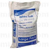 White Deicing Rock Salt / Grit - 25kg