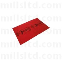 Heavy Duty Asbestos Bag - Red - 36 x 48 Inch