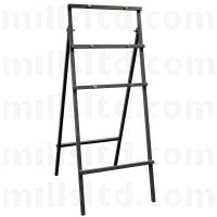 Mini Quickfit Road Sign Frame - 600 x 2200mm (300mm Centre)