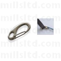 RidgeGear RTLC1 Steel Snap Gate Karabiner for Tool Connection