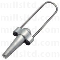 BWC25 Barrel Clamp Single Strand Bare Wire 2.5mm