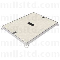 Frame & Concrete Cover 600 x 450mm B125 Loading Class