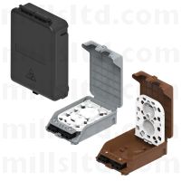 HellermannTyton CEP Customer Entry Point - Splice Only External Fibre Enclosure