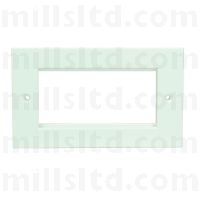 Fusion Double Gang Face Plate