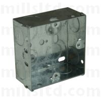 Click 1 Gang Flush Box 44mm Deep
