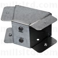 Galvanised Trunking Internal Bend 45 Degree 50 x 50mm