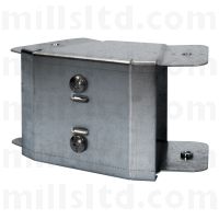 Galvanised Trunking External Bend 45 Degree 50 x 50mm