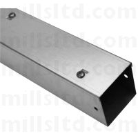 Galvanised Trunking 3m 100 x 100mm