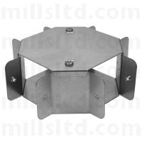 Galvanised Trunking Intersection 75 x 75mm