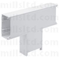 Marshall Tufflex Mono 10 Dado Trunking Flat Tee EFT10WH