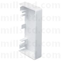 Marshall Tufflex Mono 10 Dado Trunking End Cap EEC10WH 