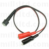 BNC - Crocodile Clip Lead for TX Series TDRs 0.5m 