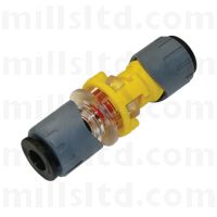 7mm Gas Block Straight Connector 1.0mm to 1.6mm Pk10