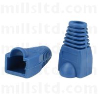 Fusion Cat5e RJ45 Cable Boot Blue Pkt 100