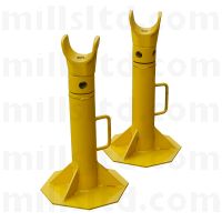 6 Tonne Cable Drum Screw Lifting Jacks (Pair)