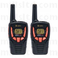 Cobra AM645 Walkie Talkie Radio Twin Pack with Batteries & USB Charger