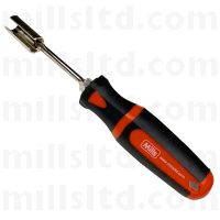 MIlls 7/16 F Connector Tool Short Shaft for RG6 RG59