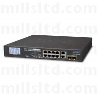 Planet FGSD-1022VHP 8 Port PoE + 2 Port TP/SFP Desktop Switch 