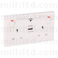 Wifi Extender Socket with USB 2 Gang + USB Port