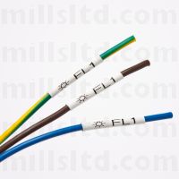 Brother Heat Shrink Tube Black on White 23.6mm HSe-251
