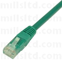 Fusion Green Cat 6 Patch Cord 5m