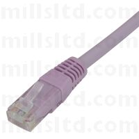 Fusion Purple Cat 6 Patch Cord 5m