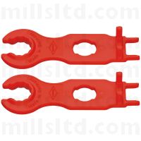 Knipex 97 49 66 2 Set of Mounting Tools for Solar Cable Connectors MC4