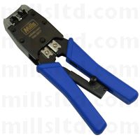 Mills MasterClass Heavy Duty RJ11 and RJ45 Ratchet Crimper