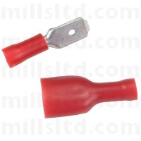 Pre-Insulated Crimps Red