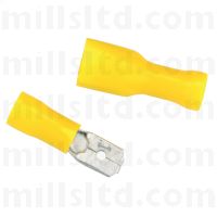 Pre-Insulated Crimps Yellow
