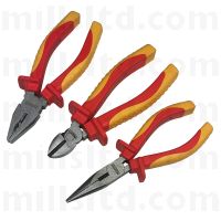 CONTRACTOR 1000V VDE 6" (160mm) 3 Piece Plier Set