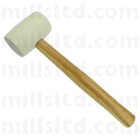 CONTRACTOR White Rubber Mallet 16oz