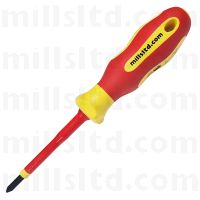 Mills MasterClass 1000V Phillips Screwdriver No.1 x 80mm