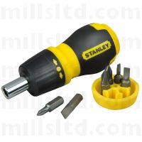 Stanley Screwdriver Stubby Multi-bit