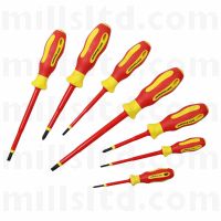 Mills MasterClass 7 Piece Professional 1000v Screwdriver Set