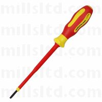 Mills MasterClass 1000V Slotted Screwdriver 4.0mm x 100mm 