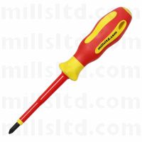 Mills MasterClass 1000V Pozi Screwdriver No.2 x 100 mm