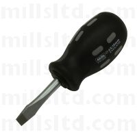 Mills MasterClass Professional Screwdriver Chubby Slotted 38 x 6mm