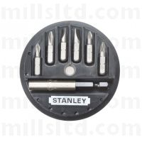 Stanley 7 Piece Screwdriver Bit Set