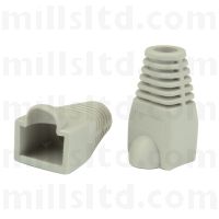 Fusion Cat5e RJ45 Cable Boot Grey Pkt 100