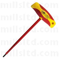 Mills VDE Insulated Hexagon T Key 3mm