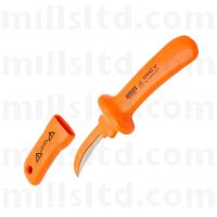 Cable Coring Knife 60mm Curved Blade 1000V Insulated 