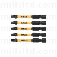 Flex Torq Impact Rated Torsion Bits T25 (Pk 5)